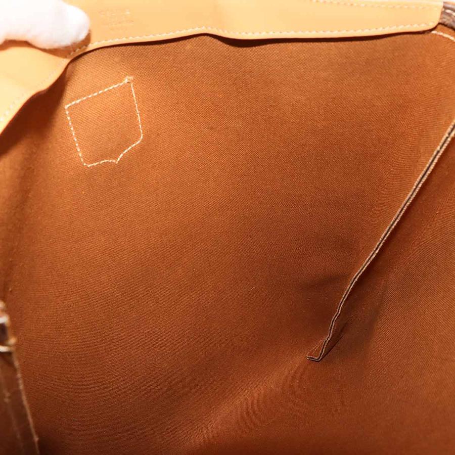 CELINE マカダム　トートバッグ　PVC レザー　ブラウン　ゴールド金具 CELINE セリーヌ マカダム トート バッグ PVC レザー ブラウン