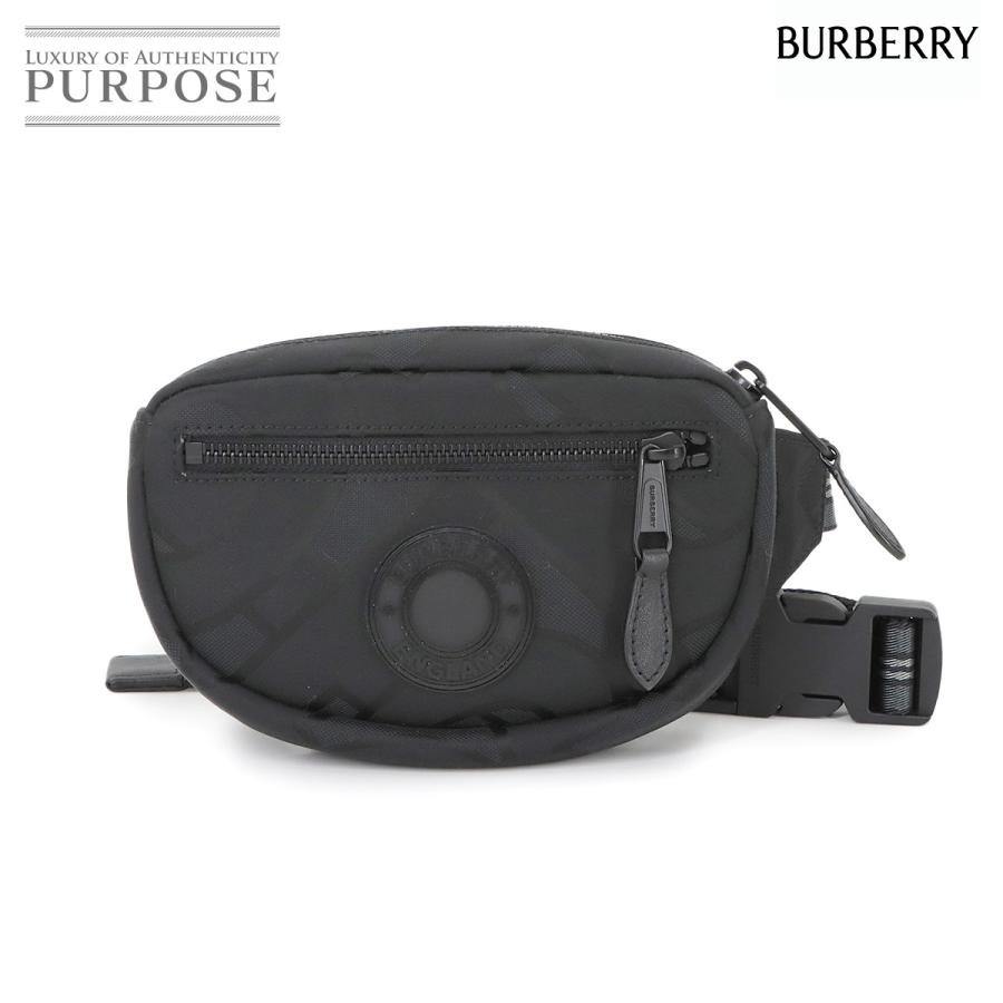未使用 展示品 バーバリー バッグ ボディ バッグ ウエストポーチ ナイロン ブラック レディース メンズ 90286627 【中古】ブランド BURBERRY（バーバリー） 未使用 展示品 ボディ バッグ ウエストポーチ