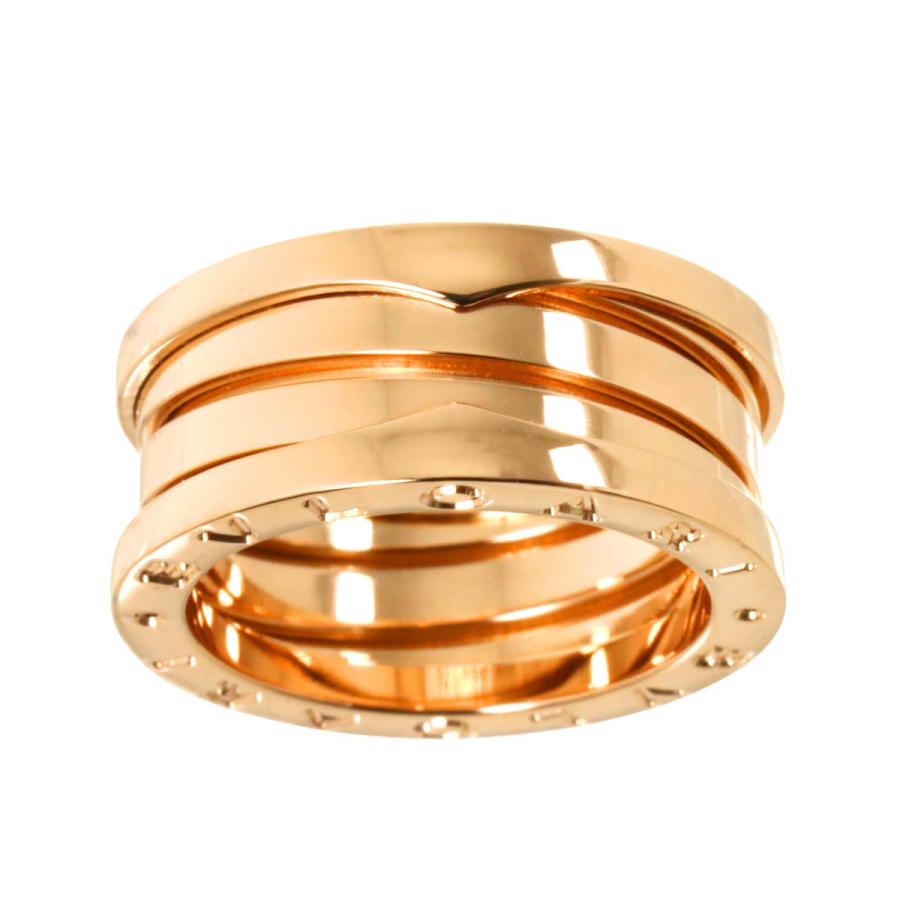 BVLGARI B.ZERO1 リング K18WG ビーゼロワン 3バンド 箱有 駅南やまご質店