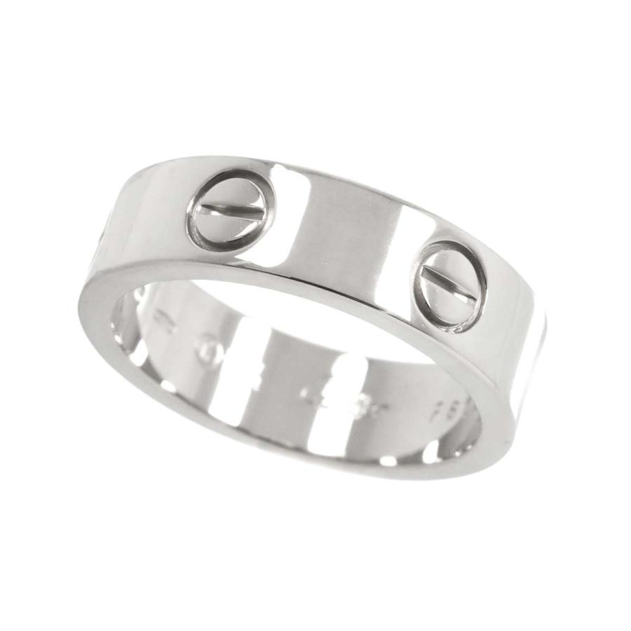 Cartier カルティエ ラブ #53 リング K18 WG ホワイトゴールド 750  