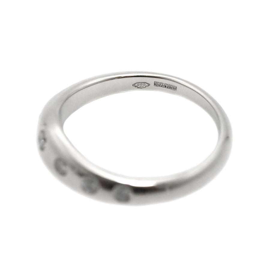 BVLGARI ブルガリ コロナ 7号 リング ダイヤ 7P Pt プラチナ