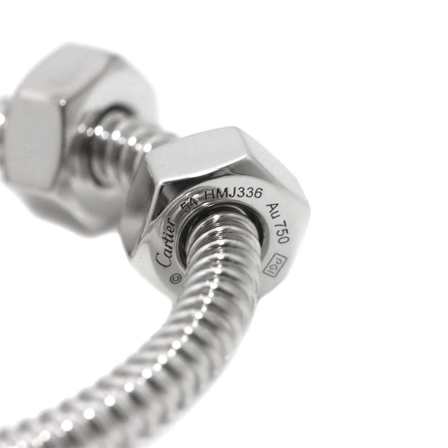 Cartier カルティエ エクル ドゥ #54 リング K18 WG ホワイトゴールド  