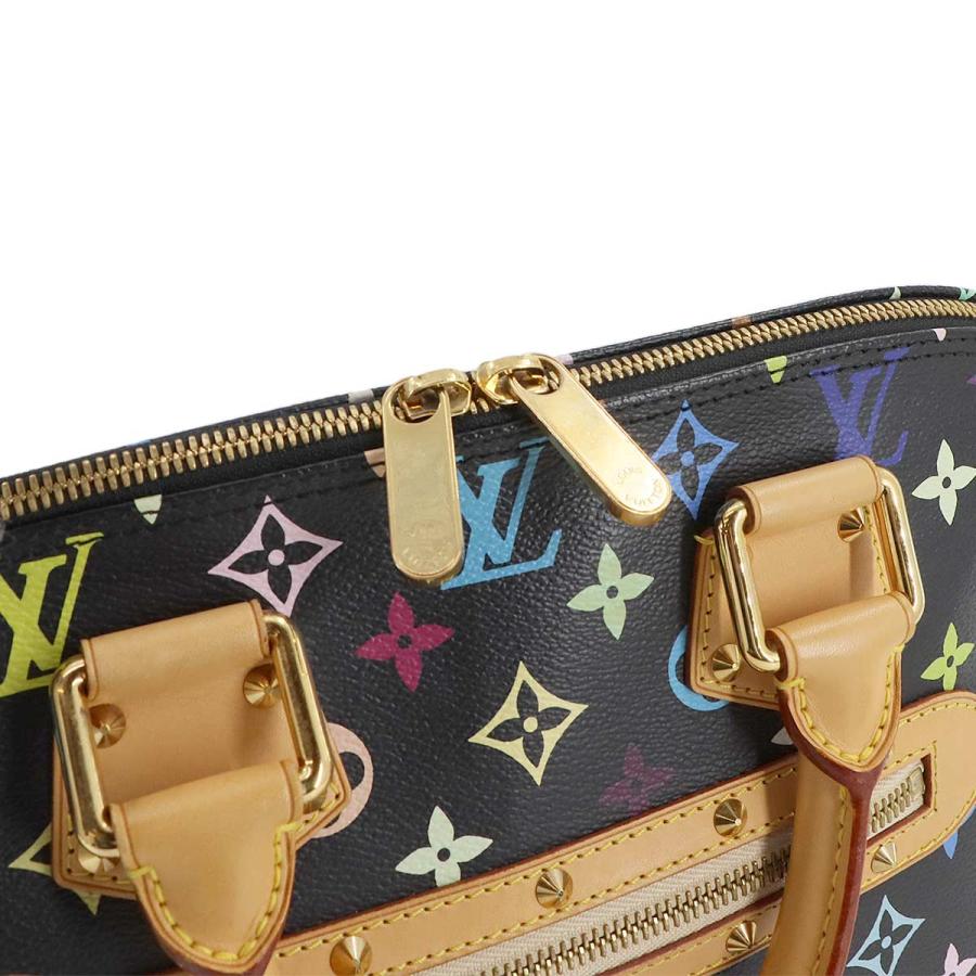 LOUIS VUITTON モノグラム ハンドバッグ美品 LOUIS VUITTON 美品 ルイ ヴィトン モノグラム マルチカラー アルマ