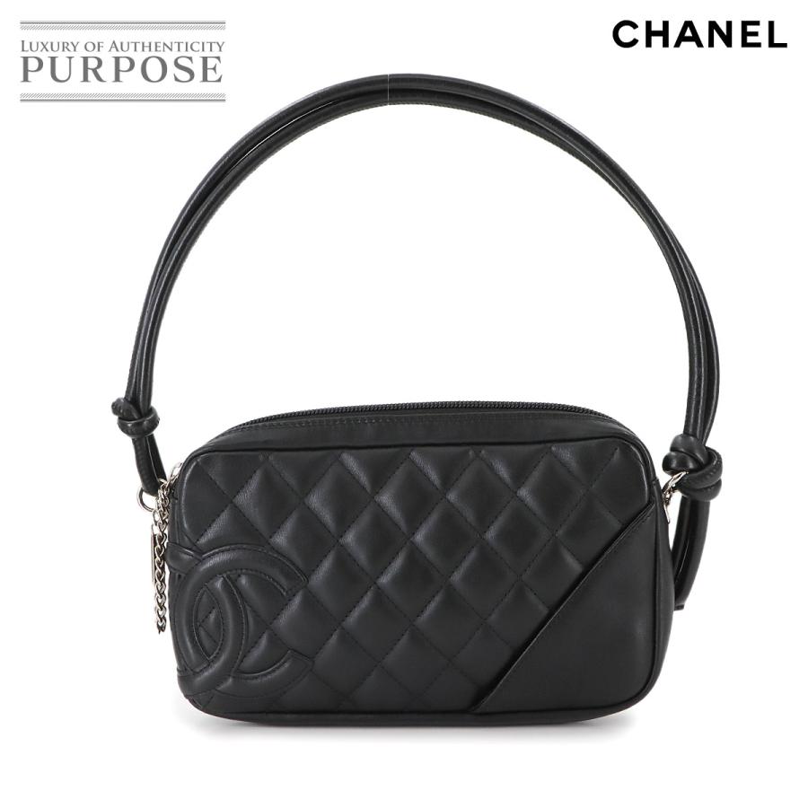 CHANEL 新品同様 シャネル カンボンライン ショルダー バッグ 