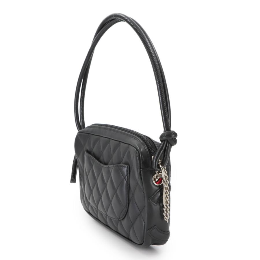 CHANEL 新品同様 シャネル カンボンライン ショルダー バッグ 