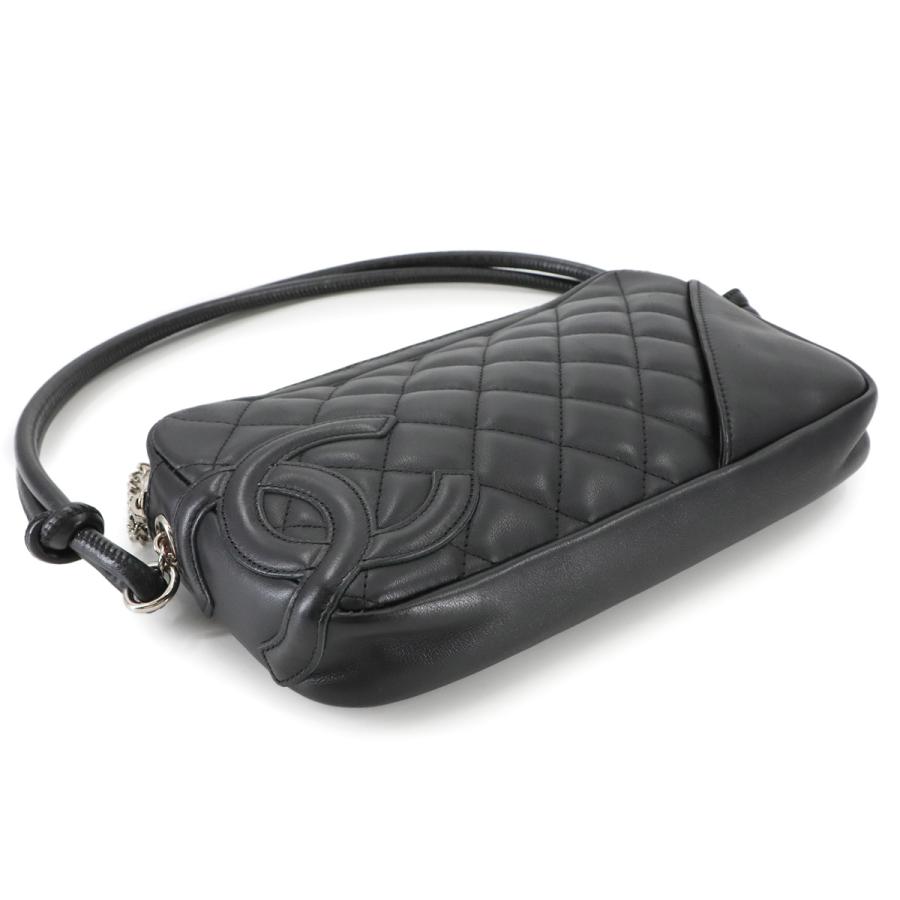 CHANEL 新品同様 シャネル カンボンライン ショルダー バッグ 