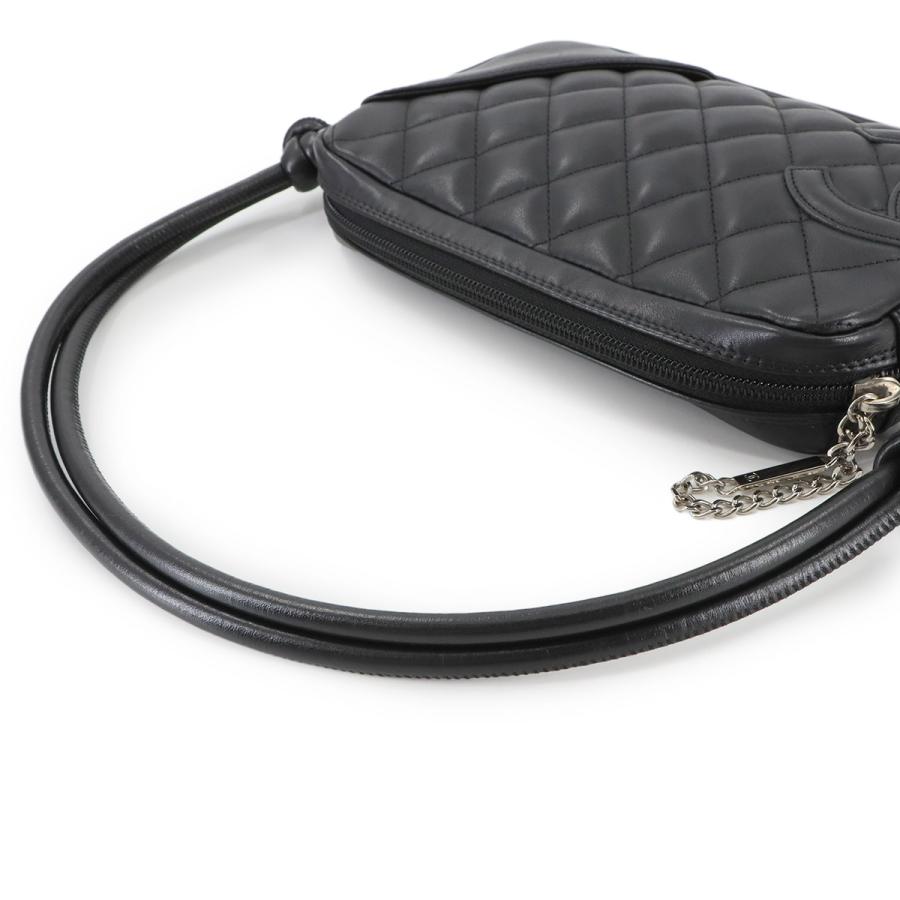 CHANEL 新品同様 シャネル カンボンライン ショルダー バッグ 