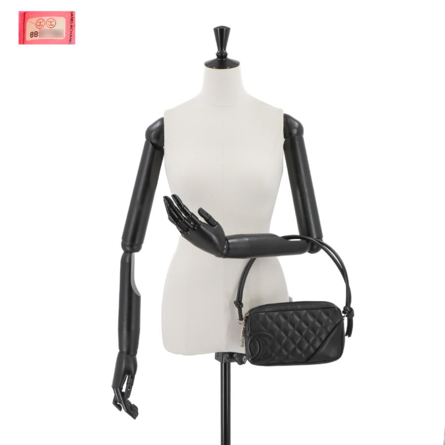 CHANEL 新品同様 シャネル カンボンライン ショルダー バッグ 