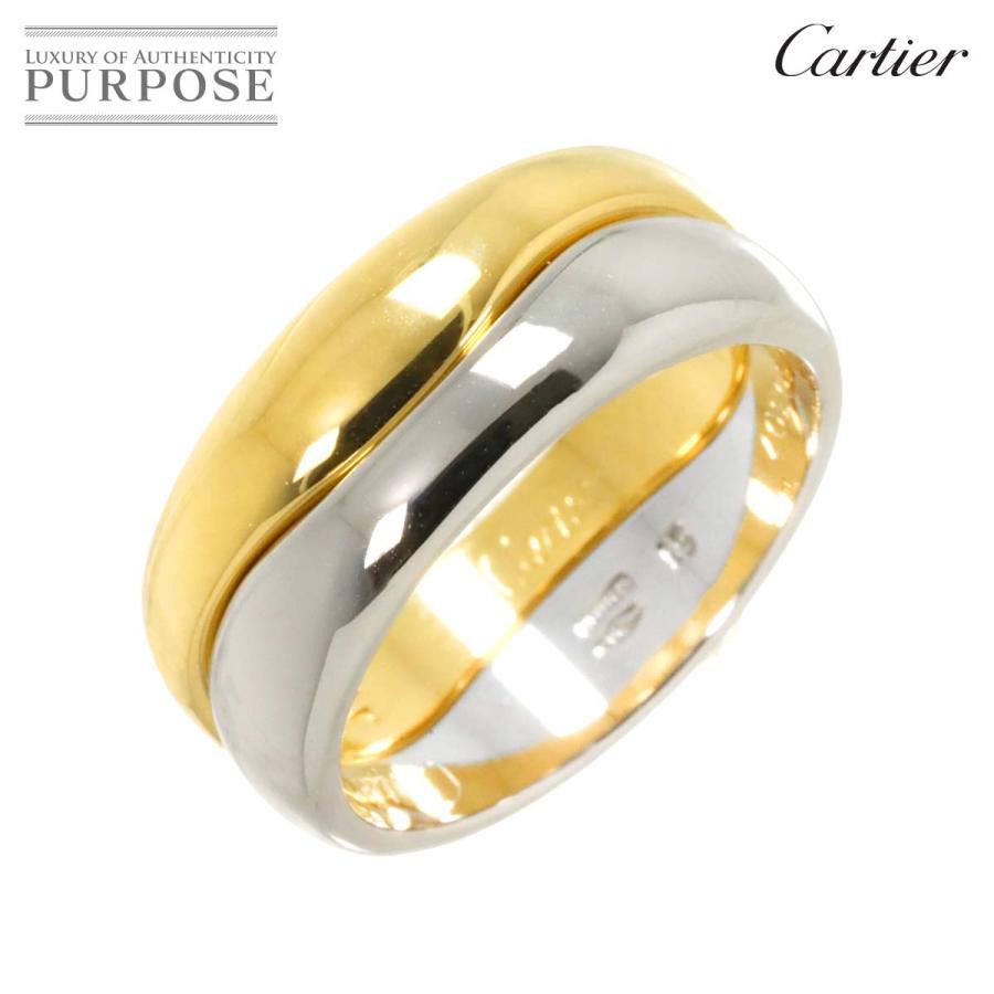 Cartier カルティエ ラブミー #51 リング K18 YG WG イエロー