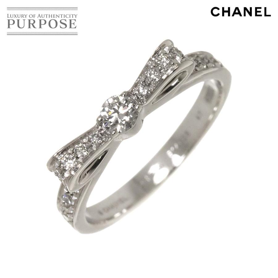 シャネル ダイヤモンド リング リュバン ドゥ リボン ♯47 証明書