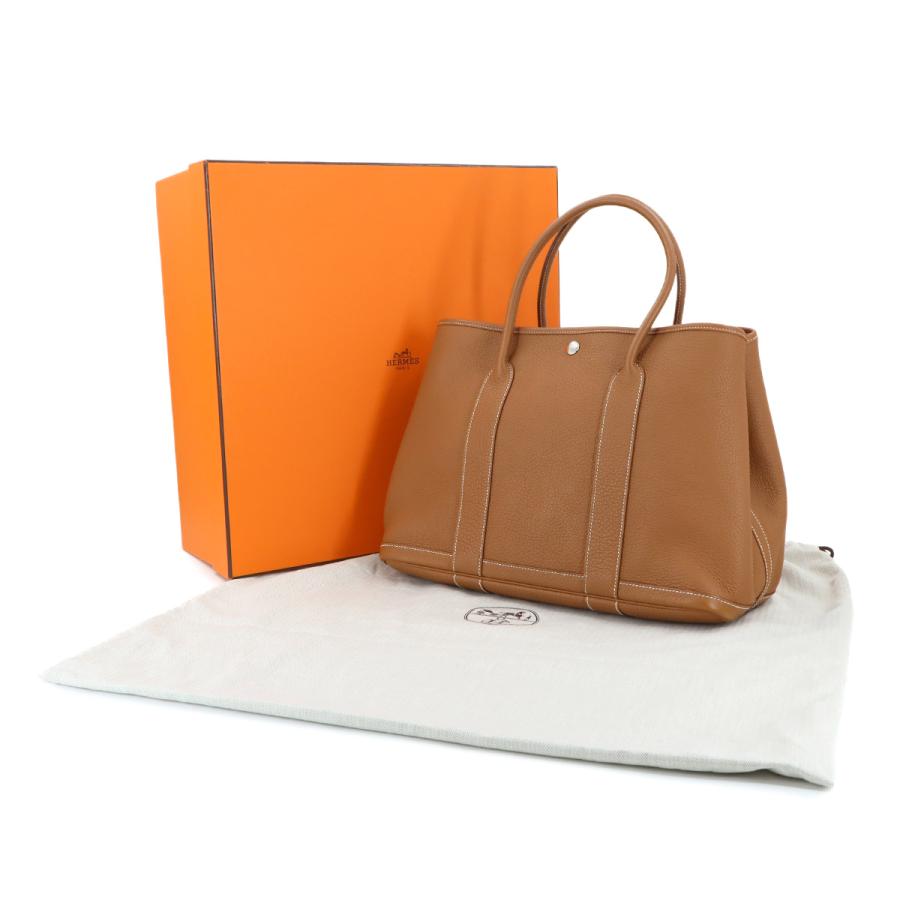 HERMES 新品同様 エルメス ガーデンパーティ 36 PM トート バッグ  