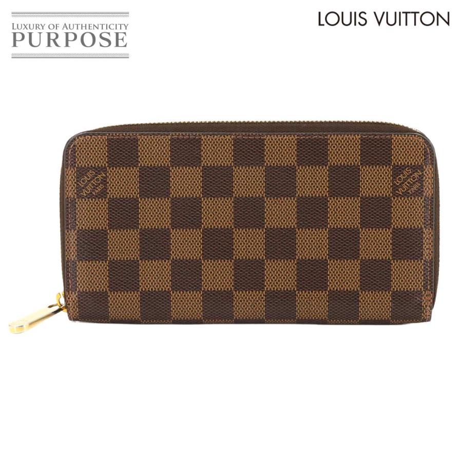 LOUIS VUITTON 新品同様 ルイ ヴィトン ダミエ ジッピー