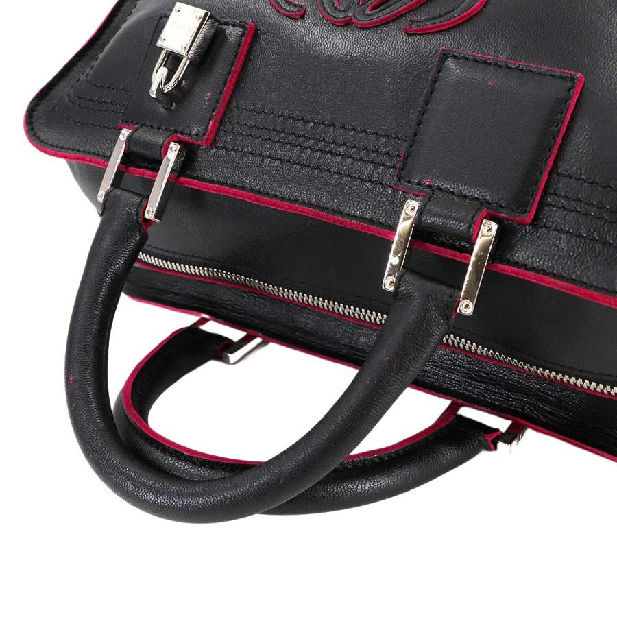 LOEWE 新品同様 ロエベ アマソナ 28 ハンド バッグ レザー ブラック  