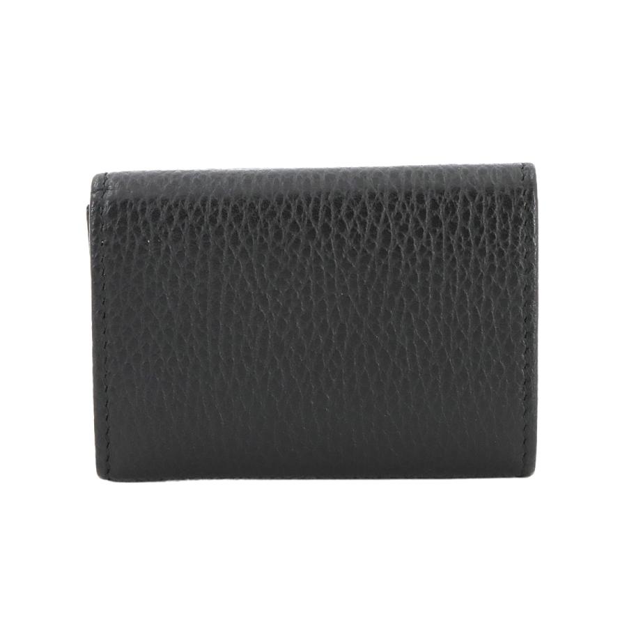 GUCCI 未使用 展示品 グッチ プチ GGマーモント コンパクト 三つ折り  