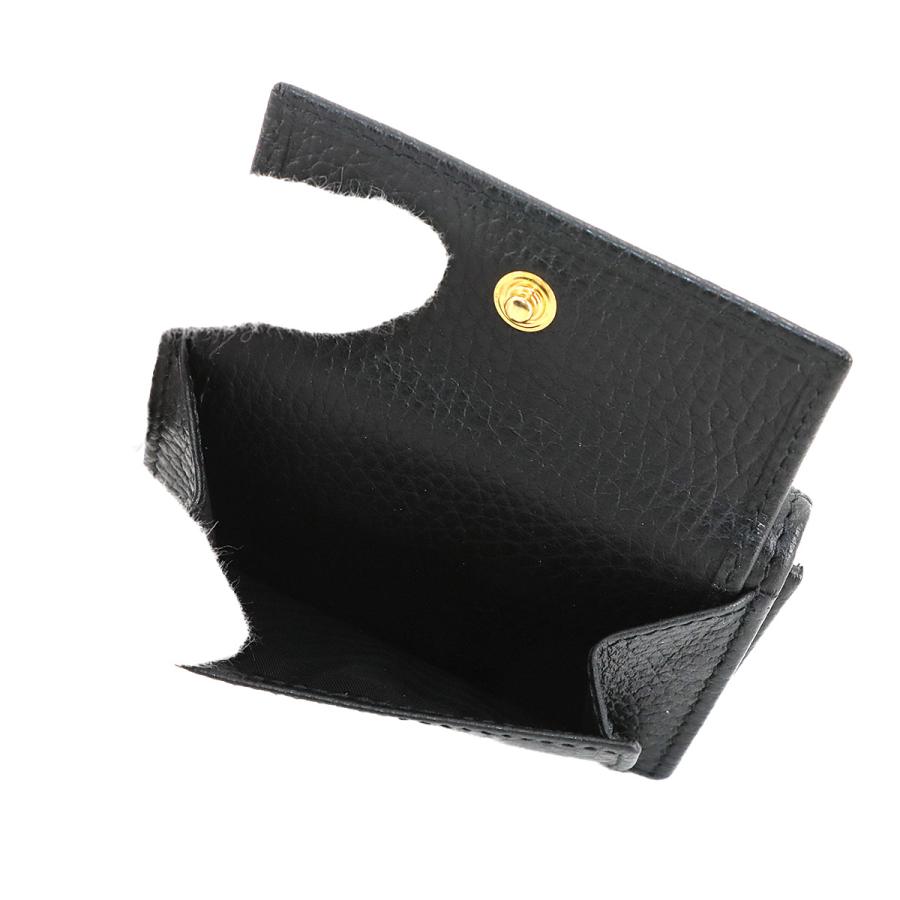 GUCCI 未使用 展示品 グッチ プチ GGマーモント コンパクト 三つ折り  