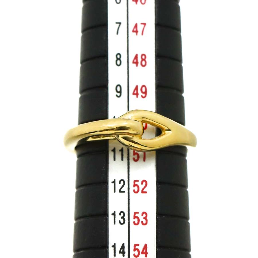 ティファニー TIFFANY Hリンク リング 10号 コンビ YG SV Tiffany & Co. - Tiffany ヴィンテージコンビリング10号の通販 by こう