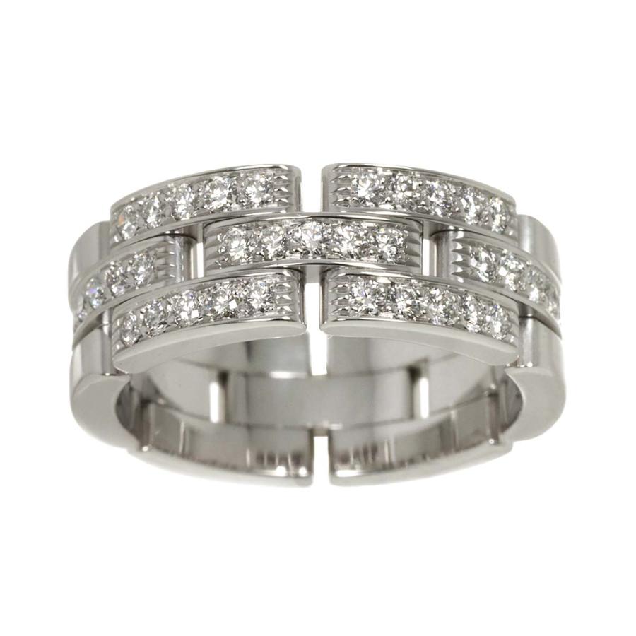 Cartier カルティエ マイヨン パンテール #59 リング ダイヤ K18 WG 