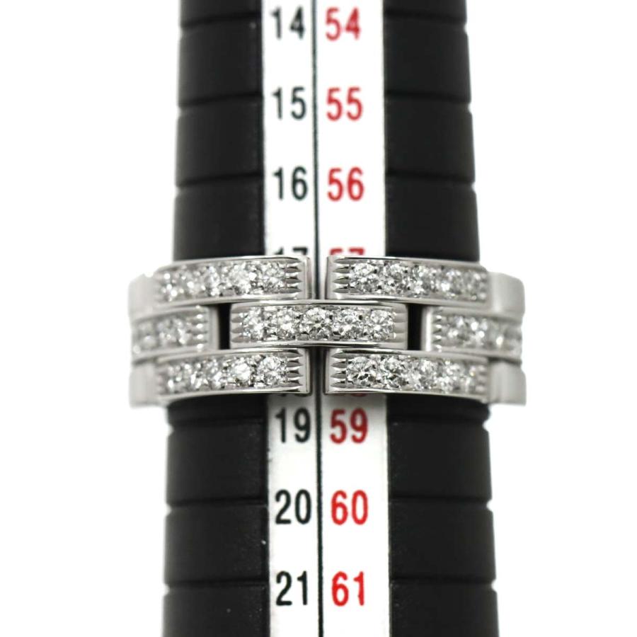 Cartier カルティエ マイヨン パンテール #59 リング ダイヤ K18 WG 