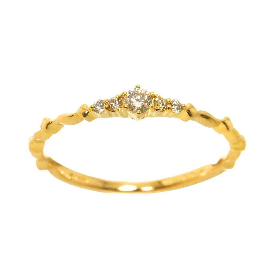 アガット k18 リング9号