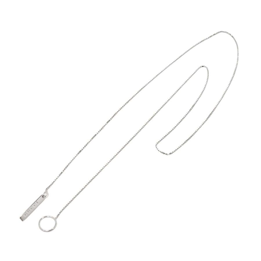 Gucci ラリアット ネックレス 750 K18WG ホワイトゴールド GUCCI グッチ ラリアット ネックレス K18ホワイトゴールド