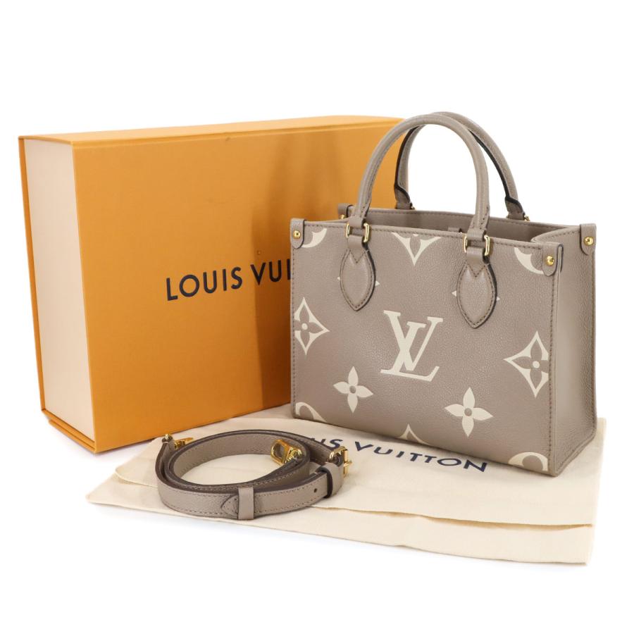 新品同様 ルイ ヴィトン バッグ バイカラー モノグラム アンプラント オンザゴー PM 2way トート レディース 90289035 【中古】ブランド LOUIS VUITTON（ルイ・ヴィトン） 新品同様 ルイ ヴィトン バイカラー