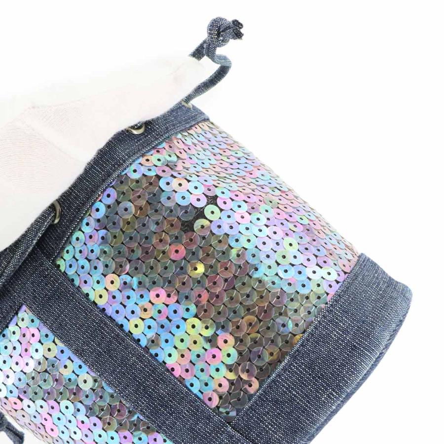 CHANEL（シャネル） 新品同様 ミニ バケット ハンド バッグ デニム