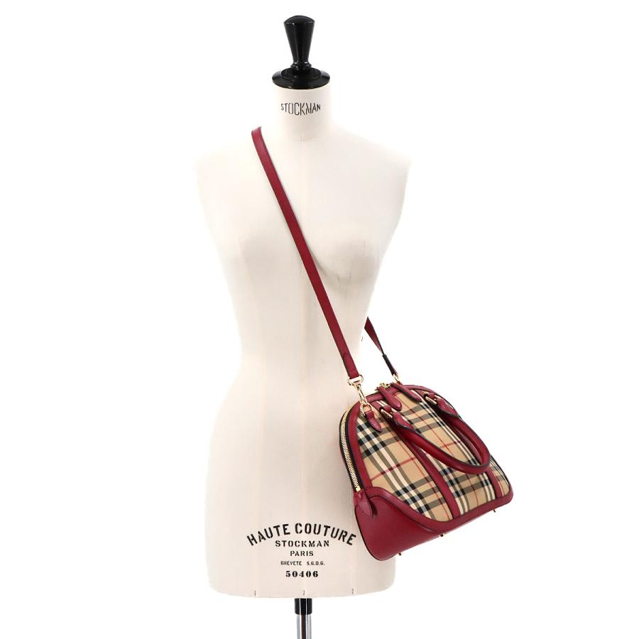 新品同様 バーバリー BURBERRY ノバチェック 2way ハンド ショルダー 
