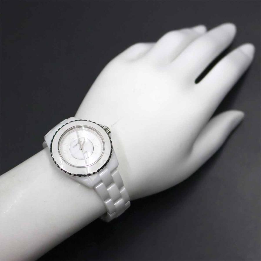 シャネル CHANEL J12 ファントム 33mm　H6345 レディース 腕時計 世界限定1200本 ホワイト セラミック クォーツ ウォッチ Phantom 90289165 CHANEL（シャネル） CHANEL J12 ファントム 33mm H6345 レディース