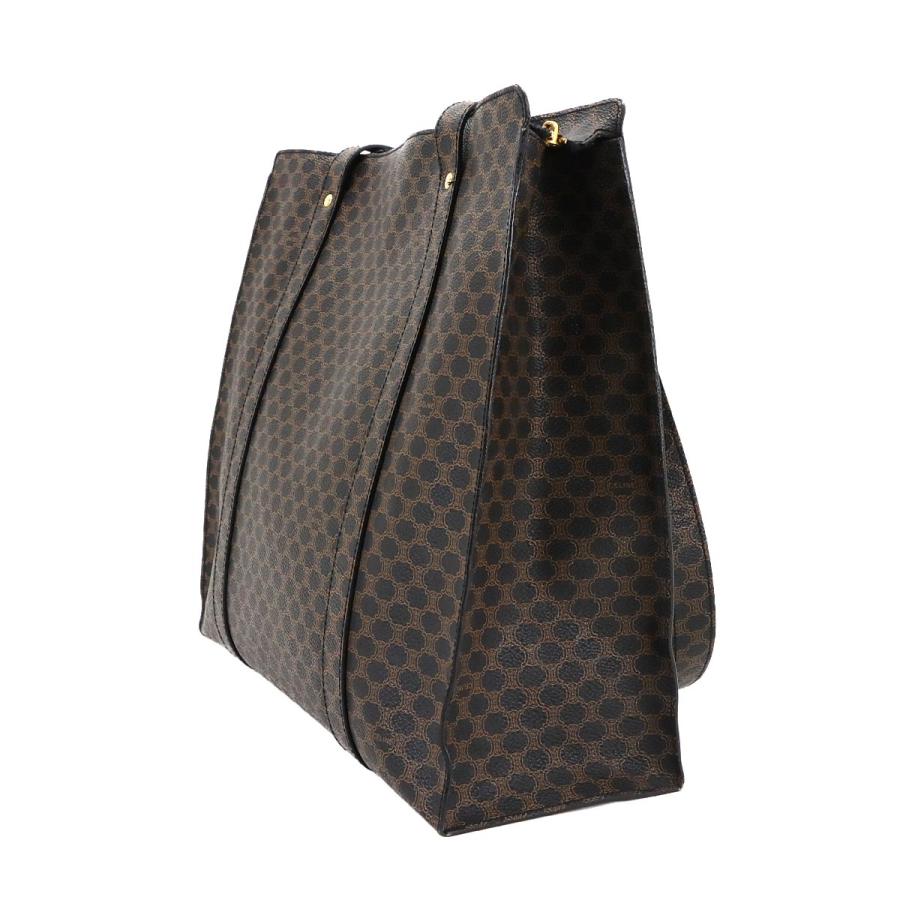 美品　セリーヌマカダムトートバッグ CELINE 新品同様 セリーヌ マカダム トート バッグ PVC レザー