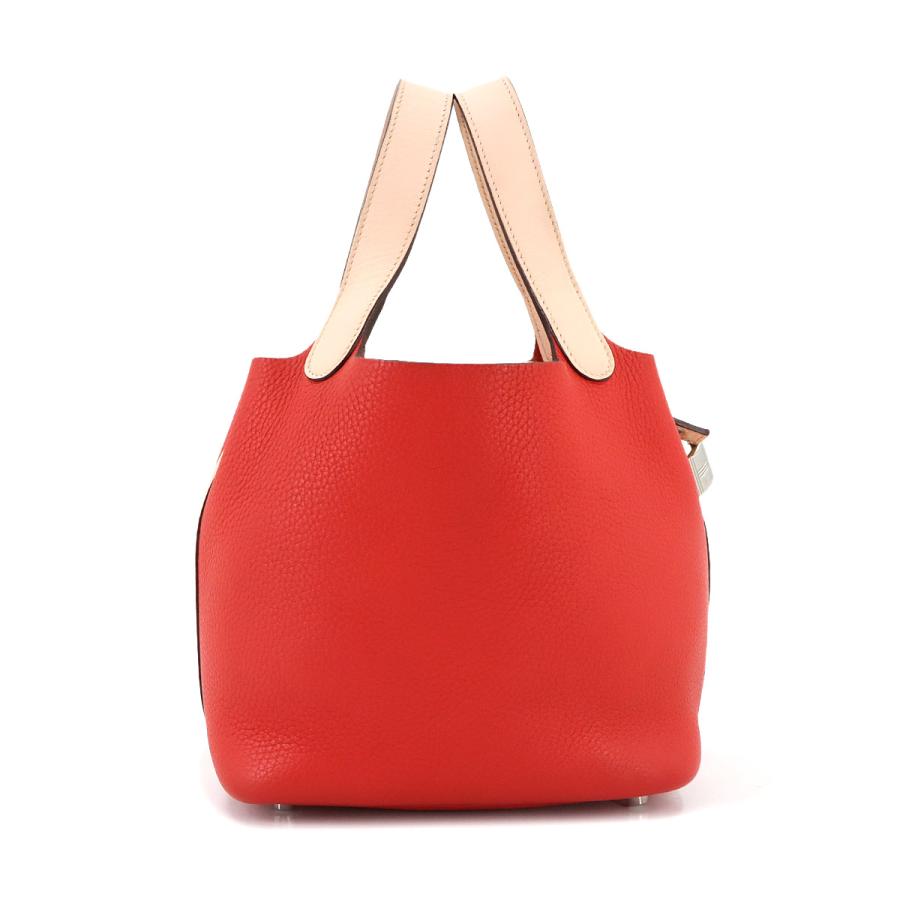 HERMES エルメス ピコタンロック タッチ 18 PM ハンド バッグ トリヨン  