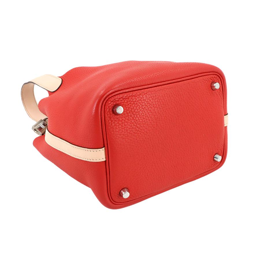 HERMES エルメス ピコタンロック タッチ 18 PM ハンド バッグ トリヨン  