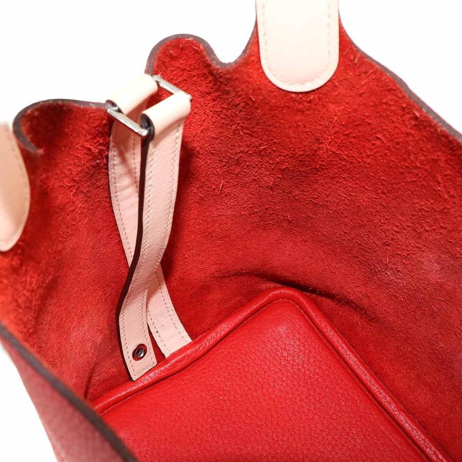 HERMES エルメス ピコタンロック タッチ 18 PM ハンド バッグ トリヨン  