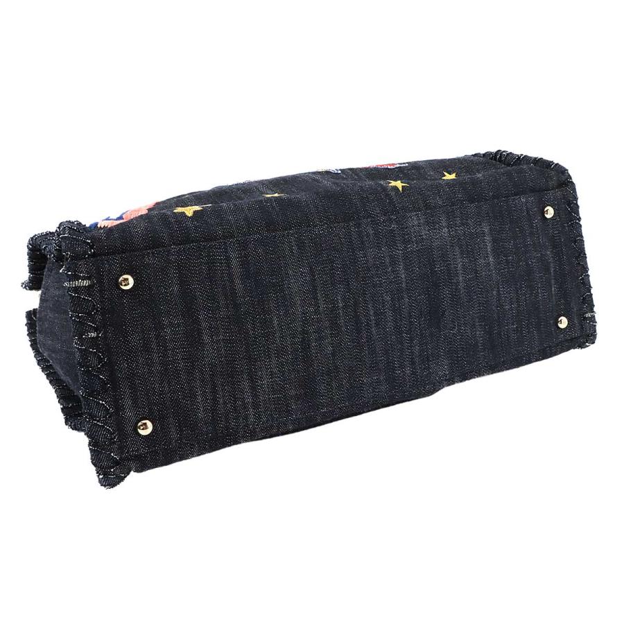 新品同様 シャネル バッグ 夜間飛行 チェーン トート デニム ネイビー マルチカラー A31932 レディース 90289213 【中古】ブランド CHANEL（シャネル） 新品同様 夜間飛行 チェーン トート バッグ デニム