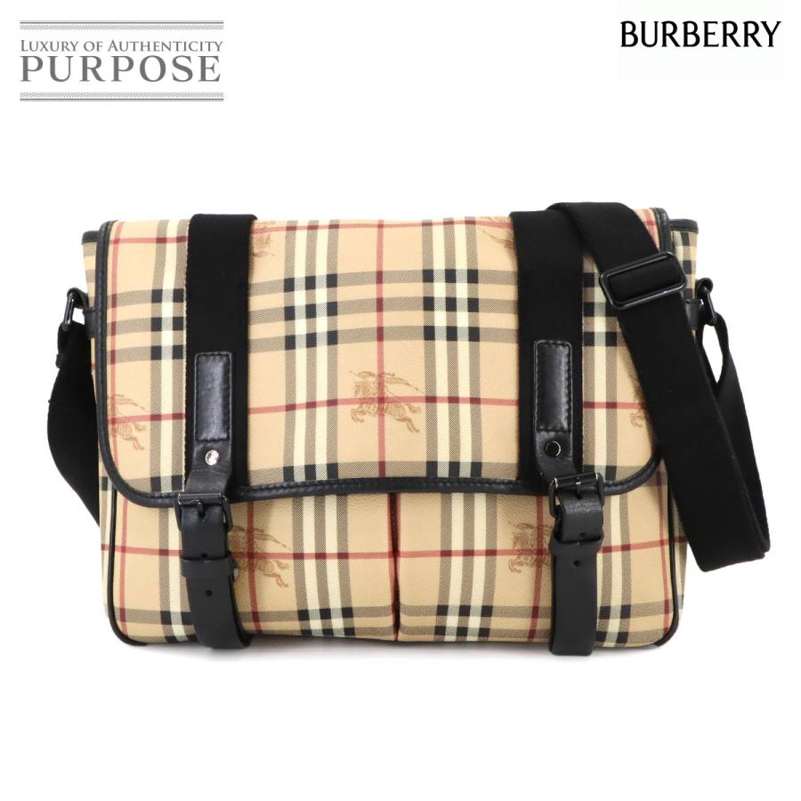 BURBERRY バーバリー ヘイマーケットチェック メッセンジャー  