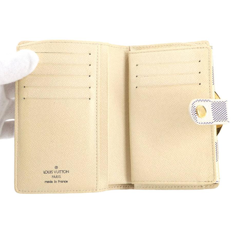 LOUIS VUITTON ルイ ヴィトン ダミエ アズール ポルトフォイユ  