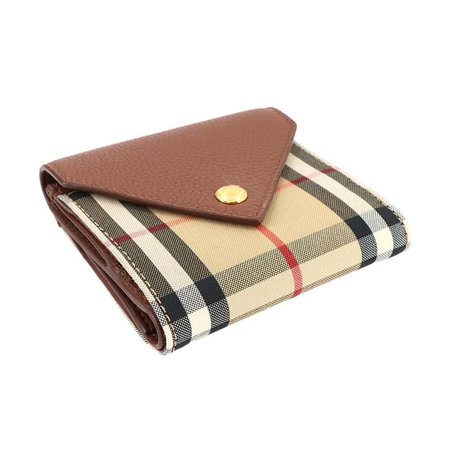 BURBERRY 未使用 展示品 バーバリー ノバチェック 三つ折り 財布