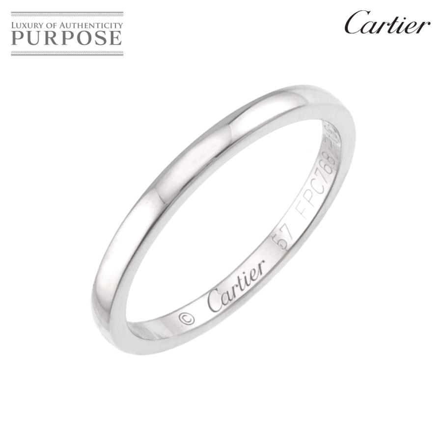 Cartier（カルティエ） バレリーナ #57 リング 幅2.1mm Pt プラチナ