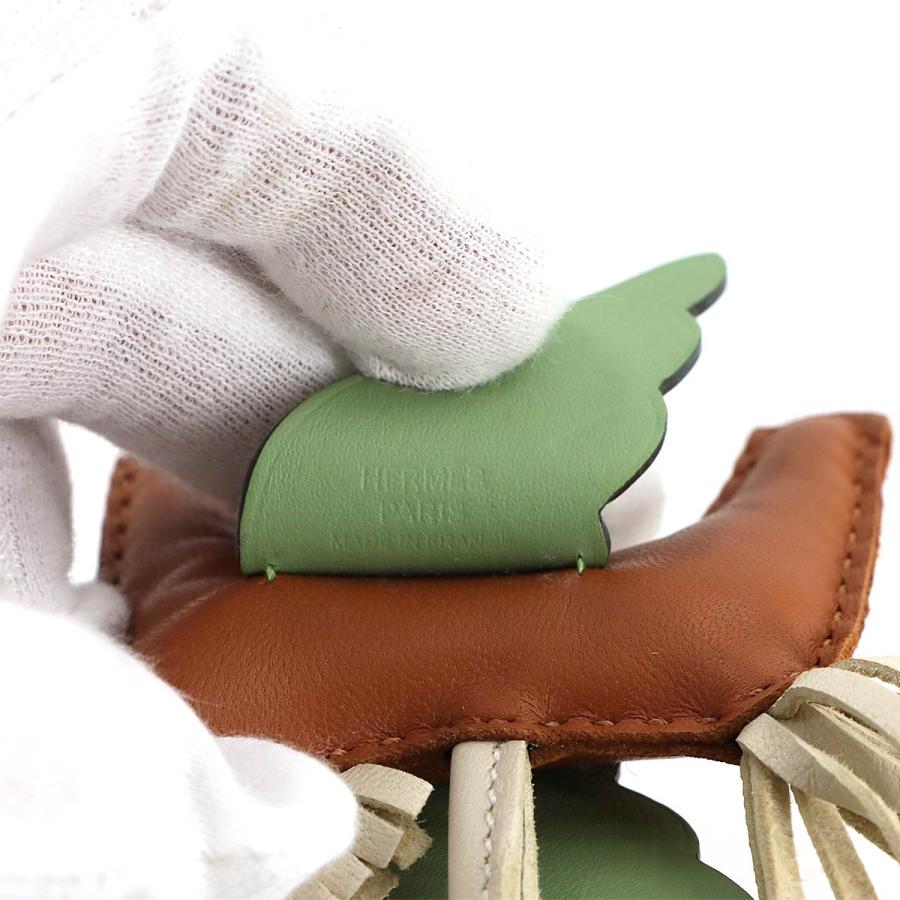 HERMES　チャーム　ペガサス　ＰM ヴェールフィズ 　美品 エルメス ロデオチャームペガサスPM クレ/ヴェールフィズ