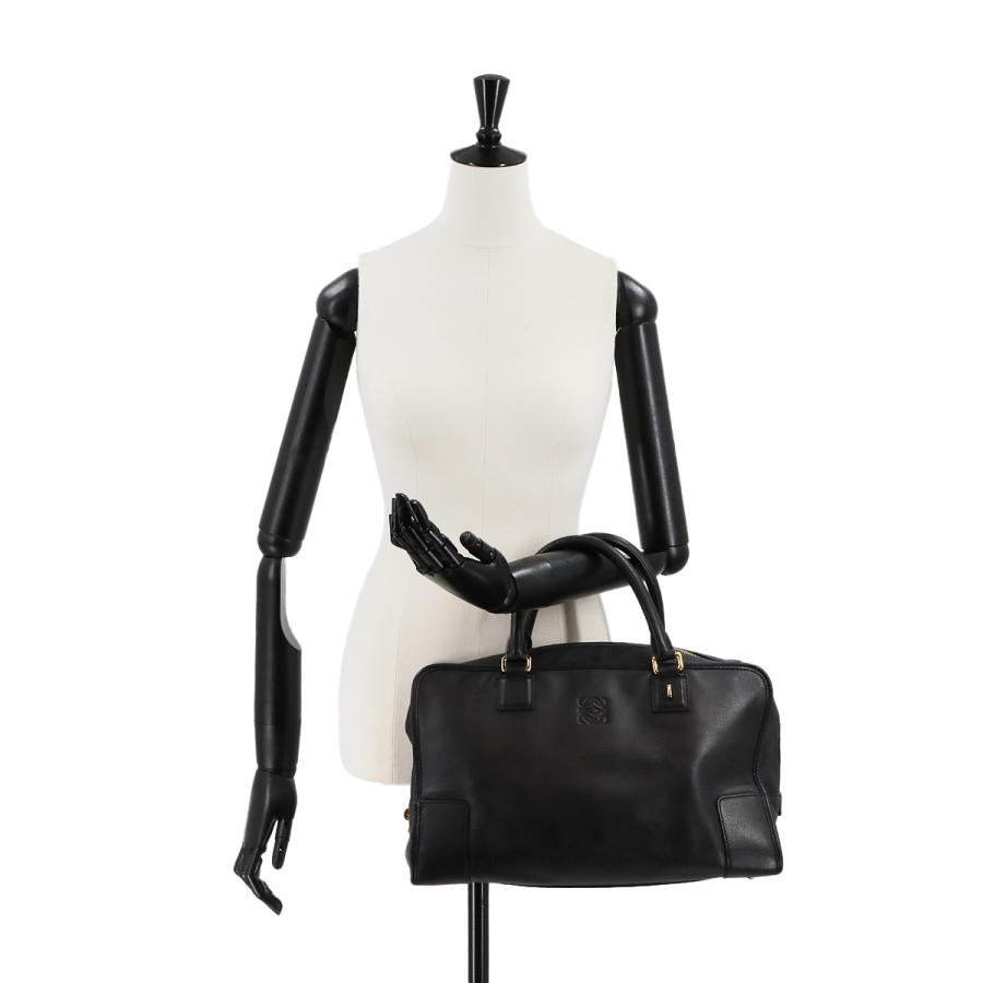 LOEWE アマソナ36 LOEWE ロエベ アマソナ 36 ハンド バッグ レザー ブラック