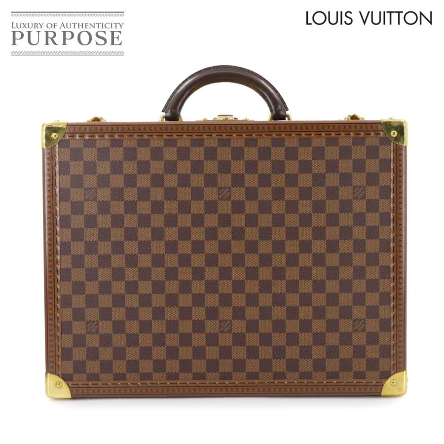 新品同様 ルイ ヴィトン バッグ ダミエ コトヴィル 45 トランク ケース ビジネス バッグ メンズ レディース 90289917 【中古】ブランド LOUIS VUITTON（ルイ・ヴィトン） 新品同様 ルイ ヴィトン ダミエ