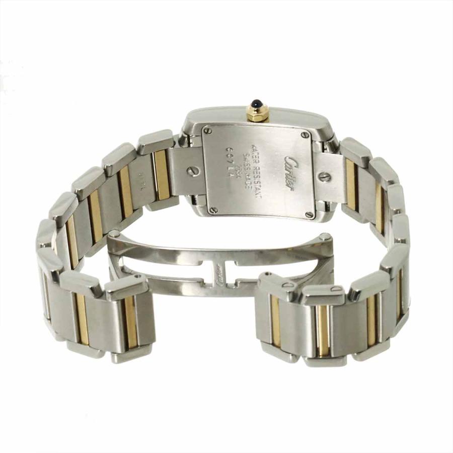 Cartier カルティエ タンクフランセーズSM コンビ W51007Q4 レディース  