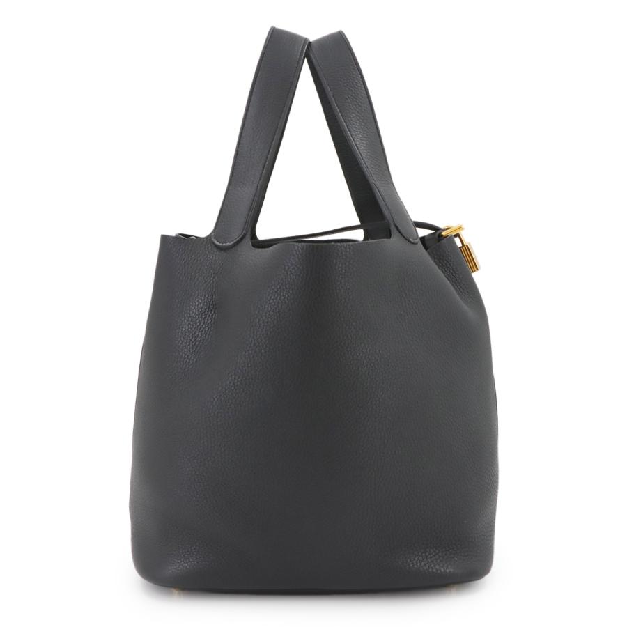 HERMES 新品同様 エルメス ピコタンロック GM ハンド バッグ トリヨン 