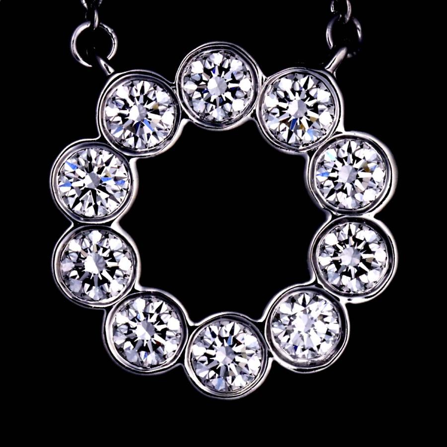 TIFFANY&Co.（ティファニー） ジャズ サークル ネックレス ダイヤ 40cm