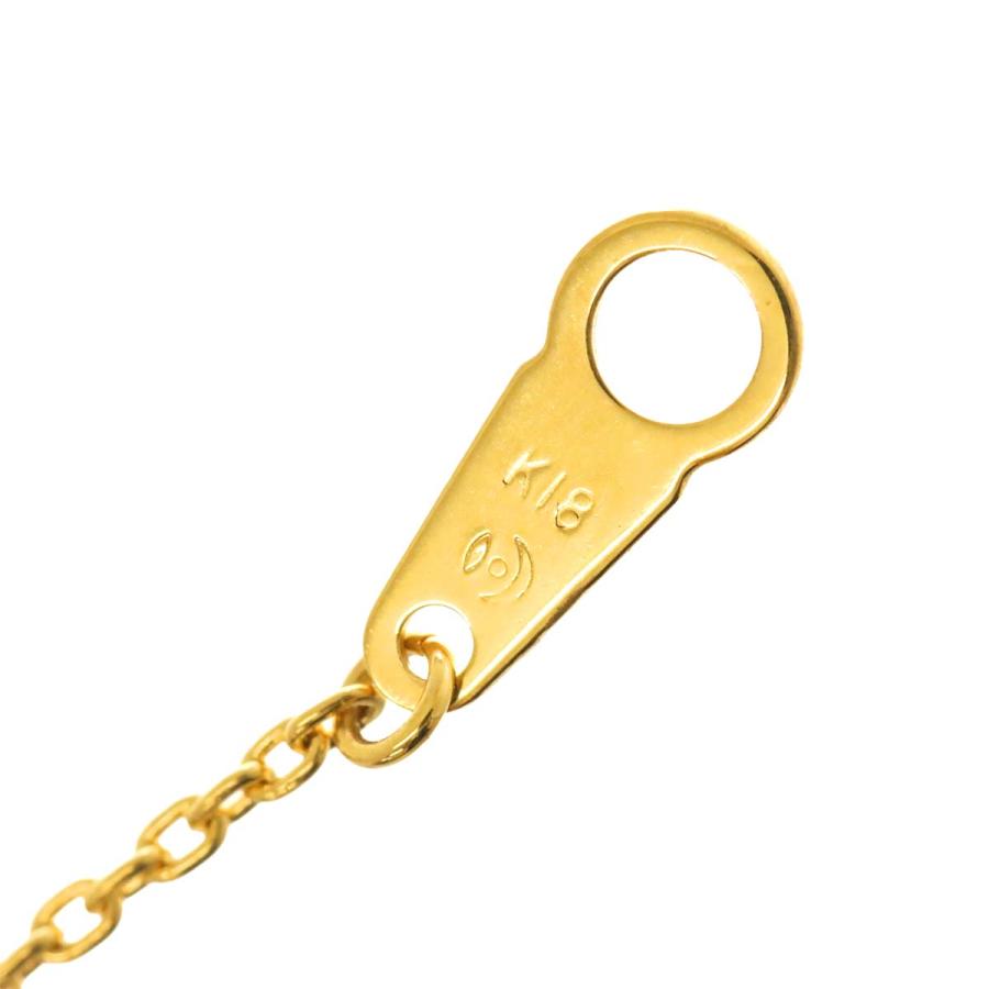 タサキ TASAKI 淡水真珠 6.3mm ネックレス 44cm K18 YG イエロー  