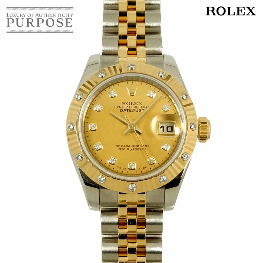 ROLEX（ロレックス） デイトジャスト 179313G D番 ルーレット コンビ