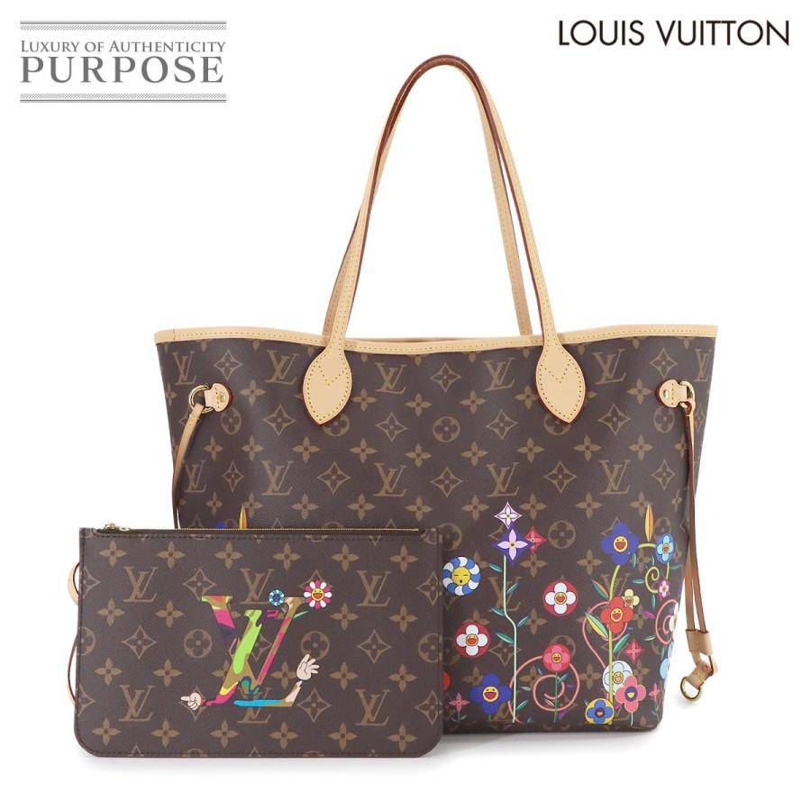 未使用 展示品 ルイ ヴィトン バッグ LVxTM モノグラム ネヴァーフル MM トート バッグ 村上隆 レディース 90291011 【中古】ブランド LOUIS VUITTON（ルイ・ヴィトン） 未使用 展示品 ルイ ヴィトン LOUIS