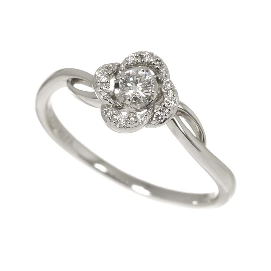 VENDOME AOYAMA 0.45ct ダイヤモンドリングプラチナ13号