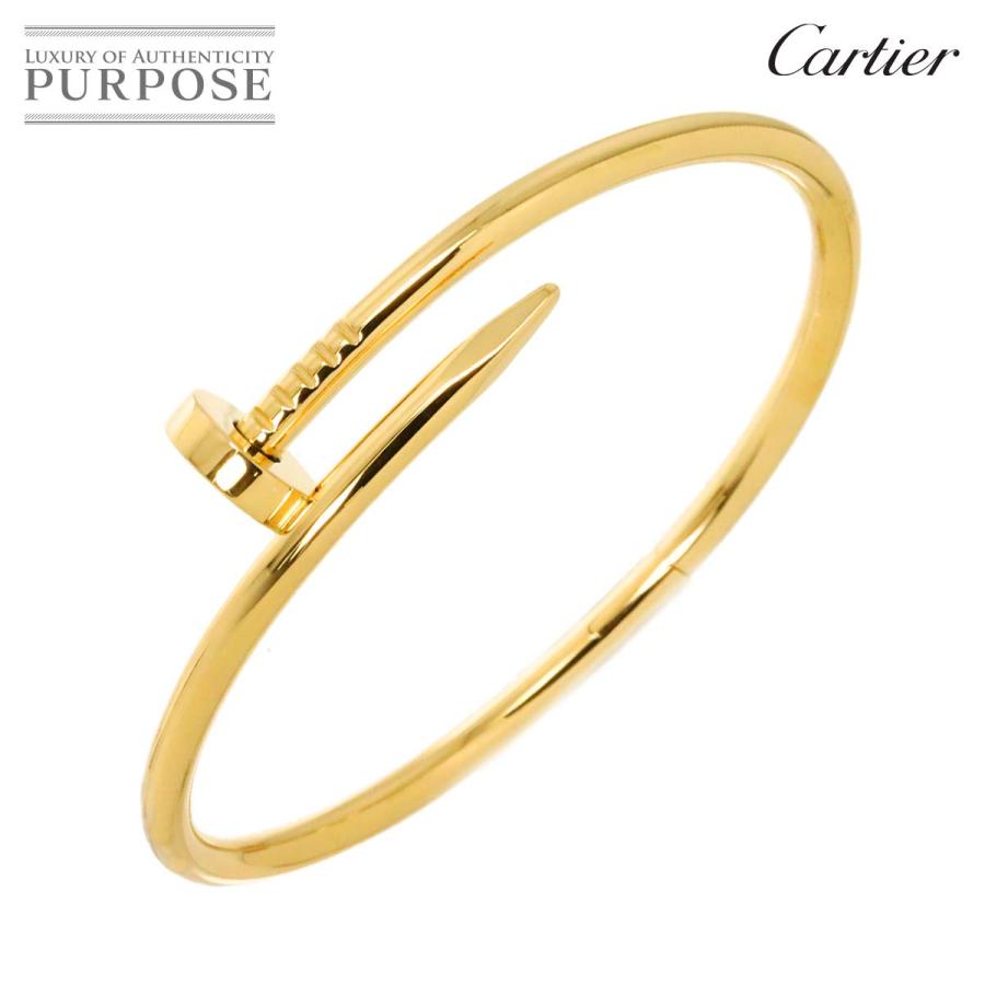 Cartier ジュストアンクル17センチ　イエローゴールド Cartier カルティエ ジュストアンクル #17 ブレスレット K18 YG