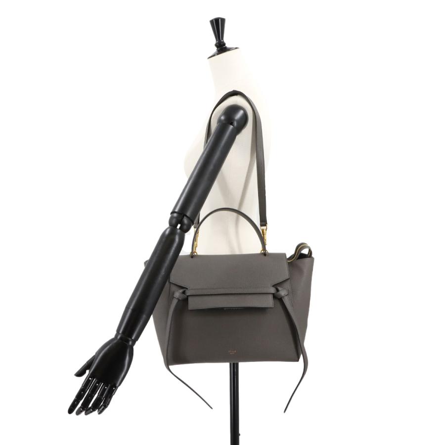 CELINE セリーヌ ベルトバッグ 2way レザーハンド ショルダー バッグ