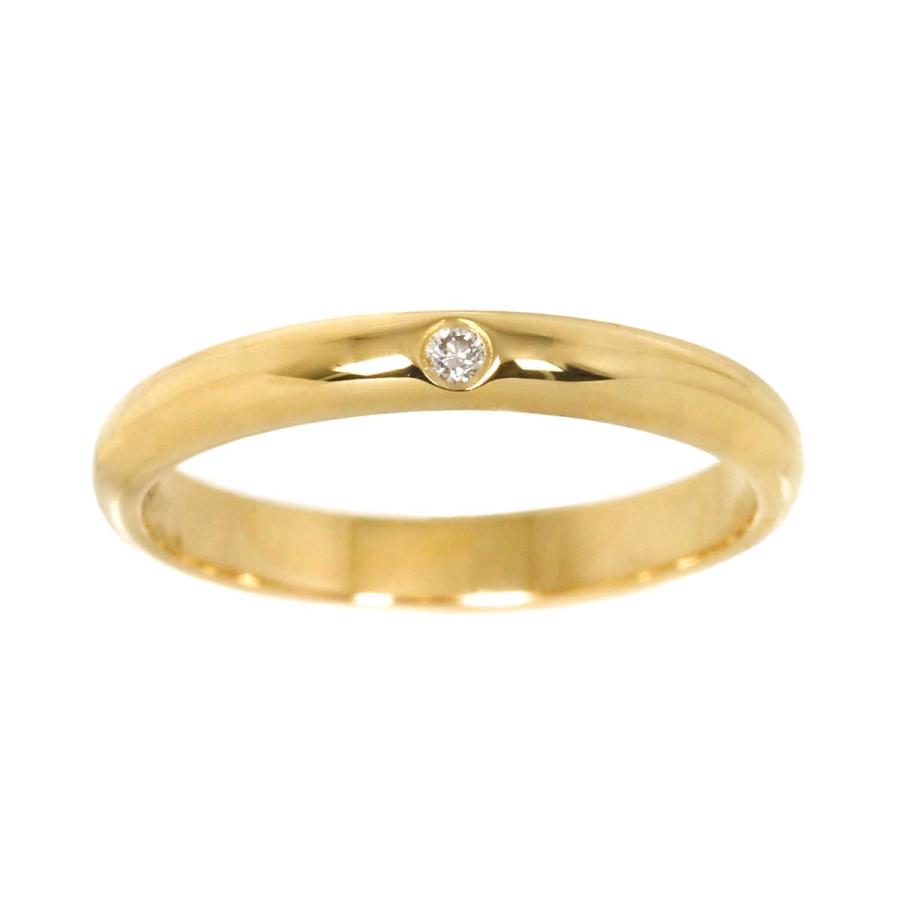 Cartier カルティエ 1895 クラシック #45 リング ダイヤ 1P K18 YG 